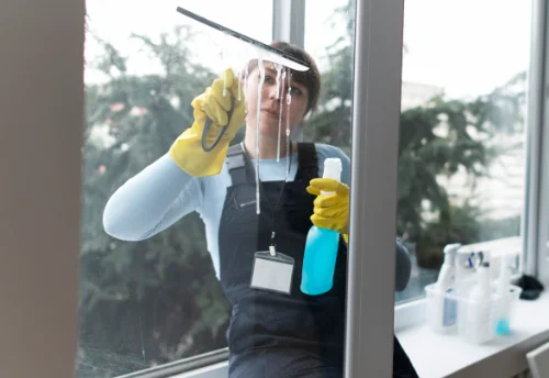 Nettoyage de vitres intérieures et extérieures à Aiglun